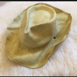 Straw Hat From the Scala Collection Sz S/M
